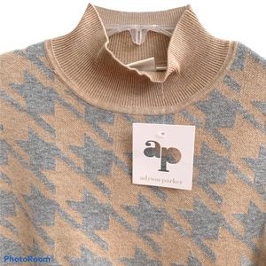 Adyson Parker Ribbed Mock Neck Pullover Sweater